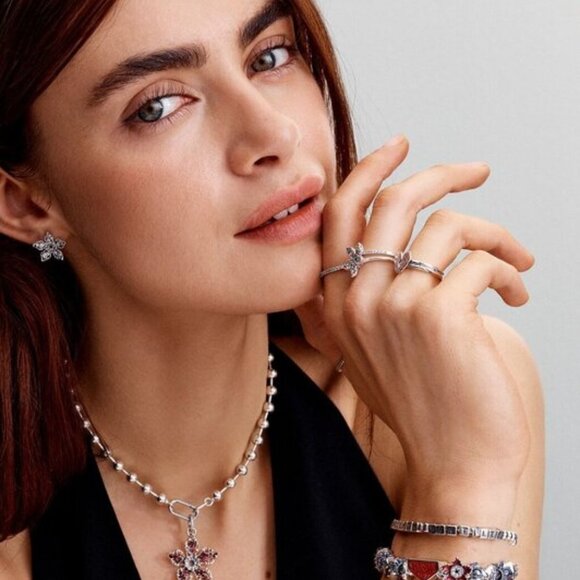 Pandora Stranger Things Glow-in-the-dark Upside Down Dangle Charm - Picture 5 of 5